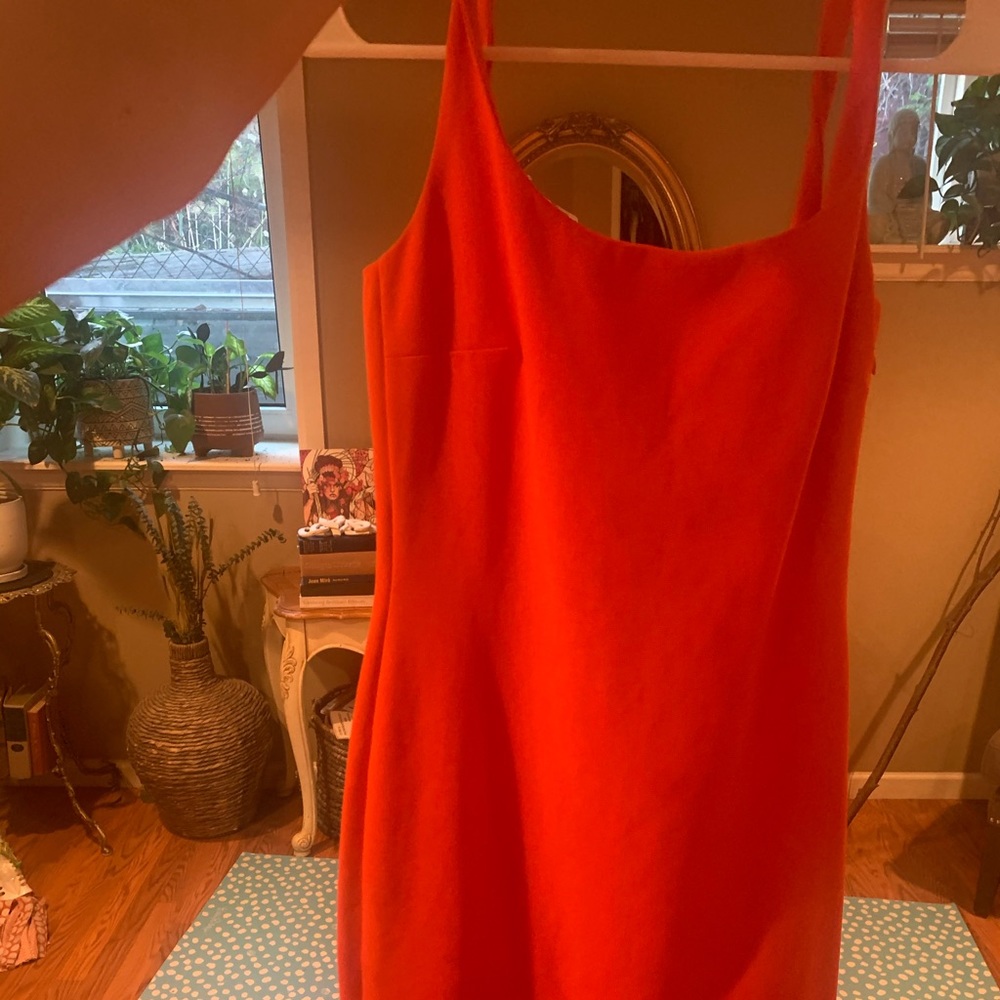 Diane Von Furstenberg Midi Red Dress